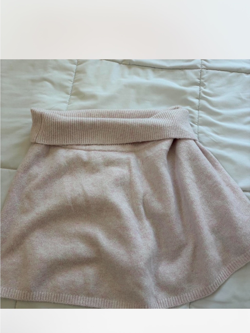 PINK Victoria's Secret Light Pink Knit Skirt